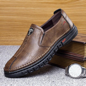 Sapato Mocassim Drive Couro Titanium - Frete Grátis Rinove