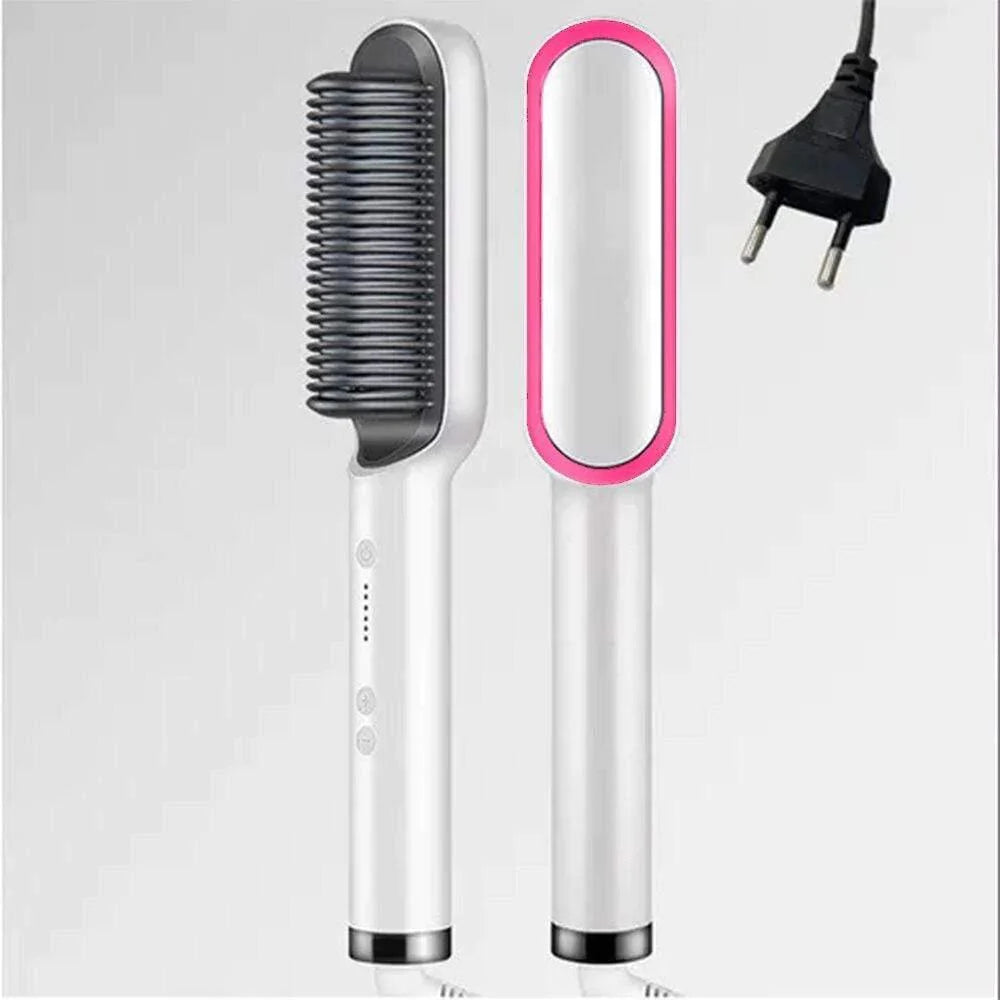 Escova Hairliss Titanium - Bivolt (3 em 1 Alisa, Seca e Modela) - Rinove Store